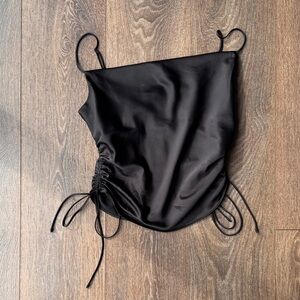 Dynamite Black Camisole with Side Ties